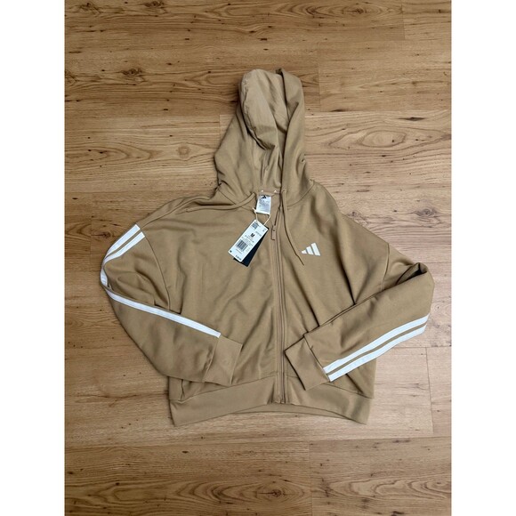 adidas Jackets & Blazers - Adidas Women's 3-Stripe Full Zip Hoodie